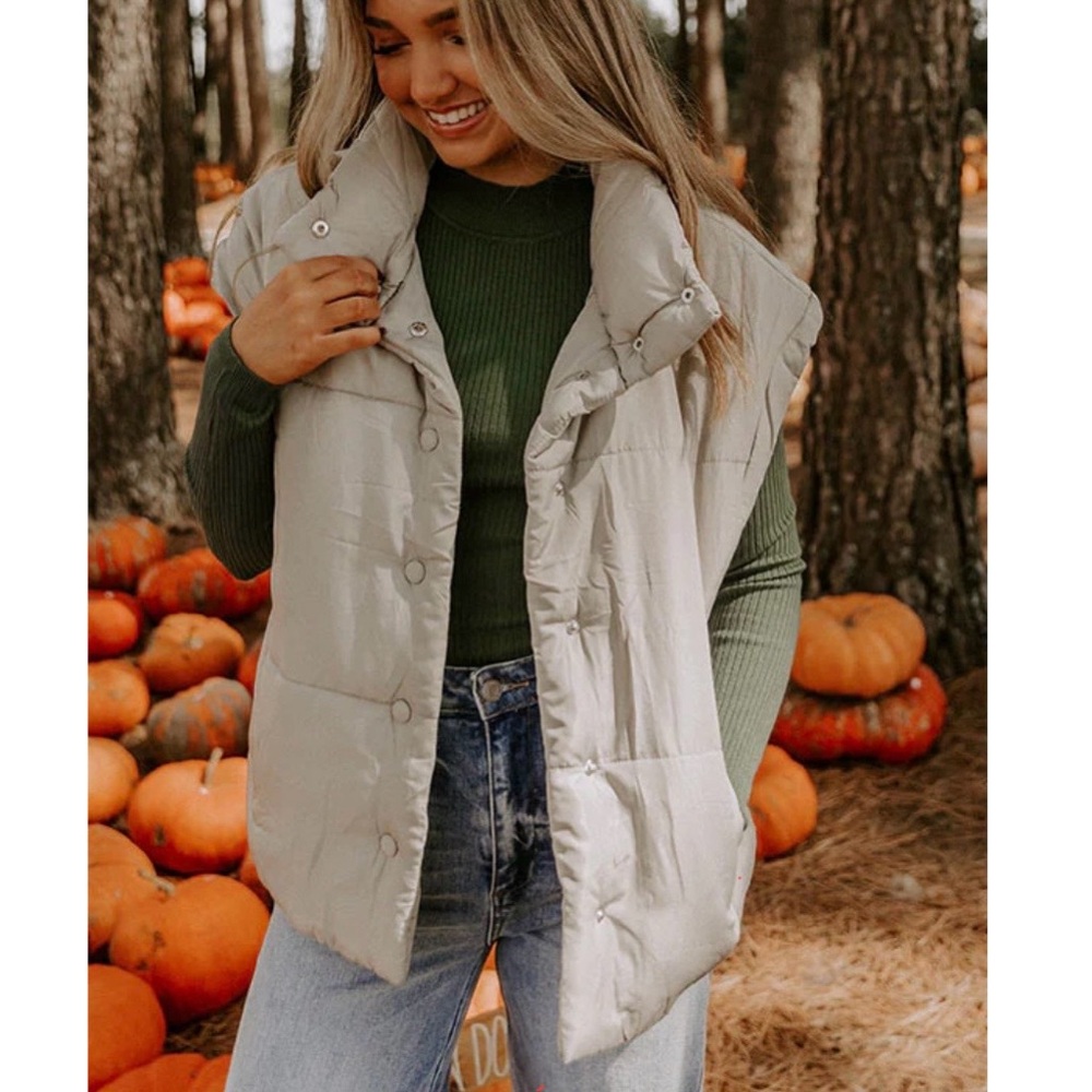 Oversized Puffer Vest
